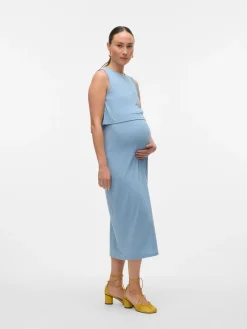 MamaLicious Lucy june SL kjole - SOFTCHAMBR- Kjoler/Nederdele