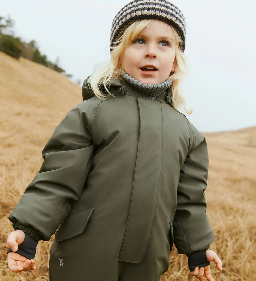 Wheat Ludo Gummi Flyverdragt - Winter forrest- Flyverdragter