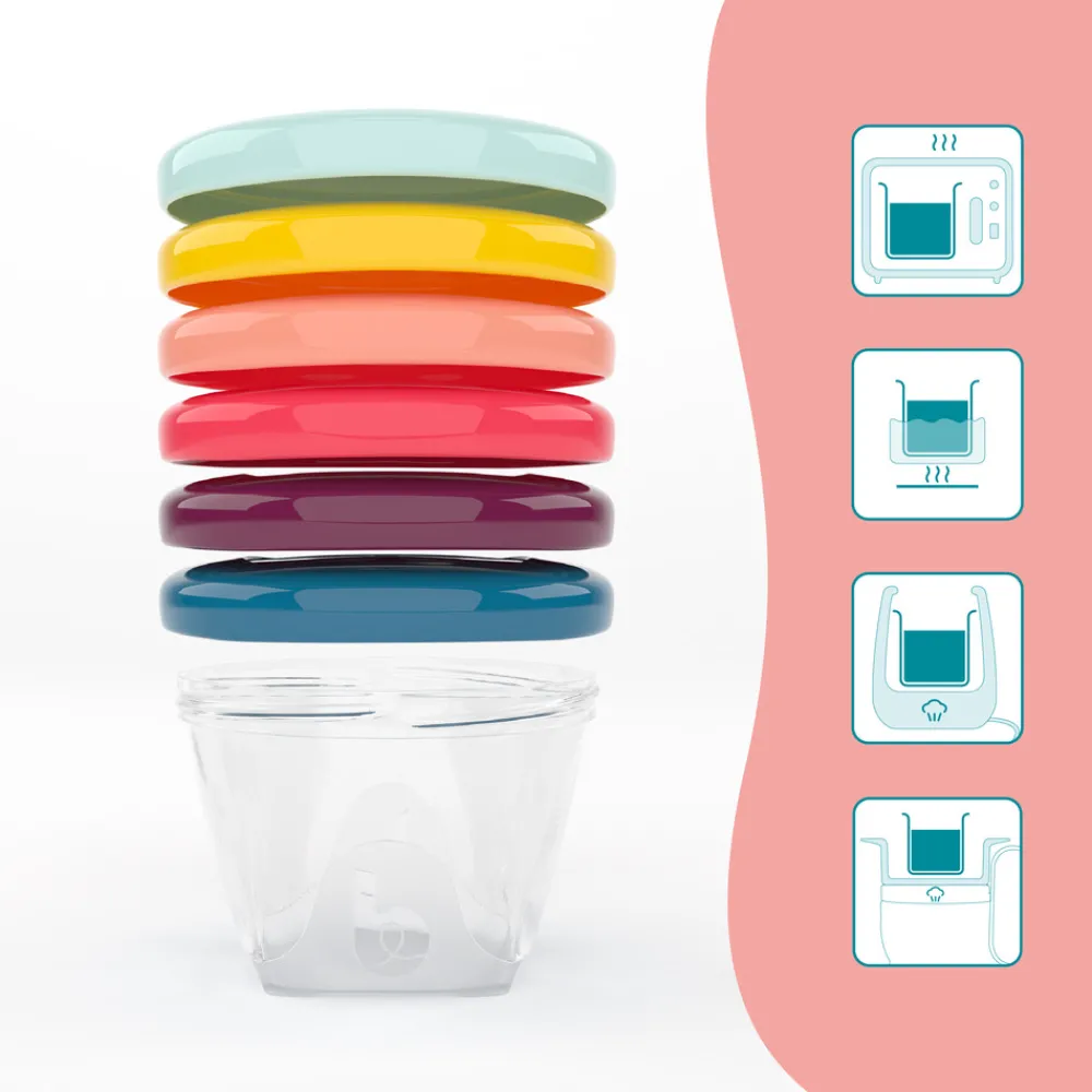 Babymoov Madbøtter - 180ml- Madopbevaring