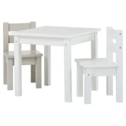 Hoppekids Mads Børnebord - hvid-Børn Børneborde & Stole