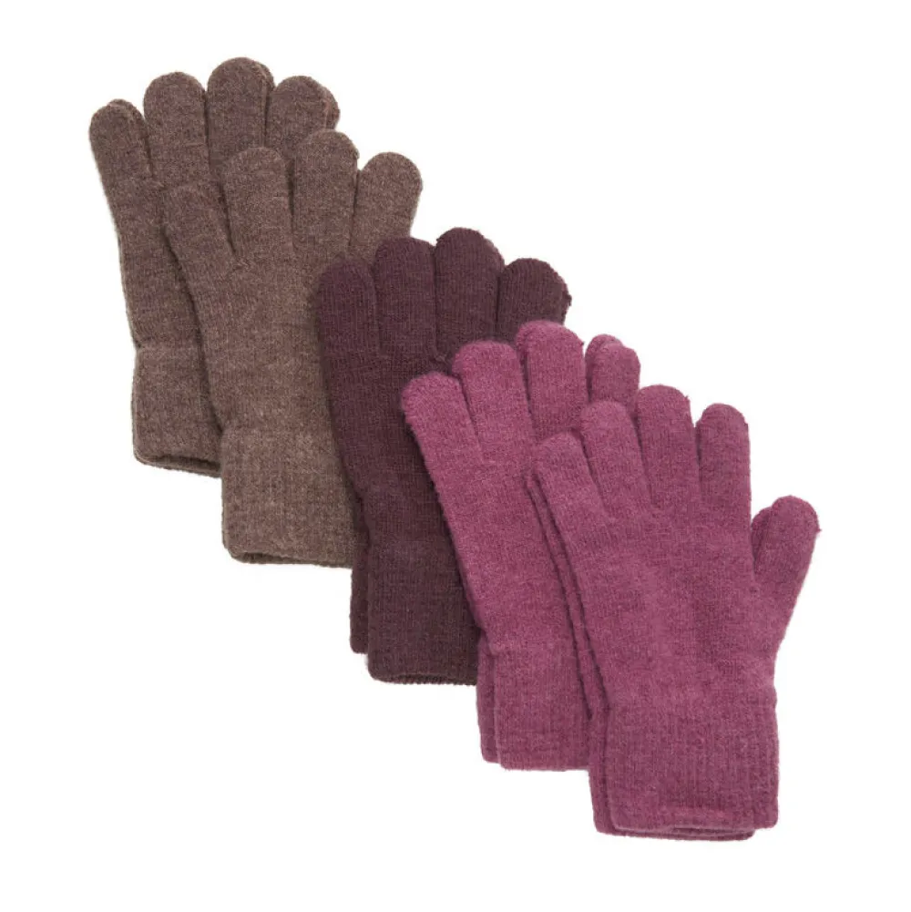 CeLaVi Magic Handsker 5 pak - Mellow Mauve- Luffer & Vanter|Uldhuer, Uldvanter & Uldfutter