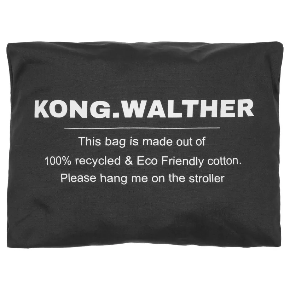 KongWalther Magic Shopper Twin - black- Styrtasker & Barnevognsnet