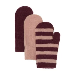 Minymo Magiske Strik Luffer 3-pak - 4953- Luffer & Vanter