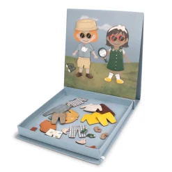 Filibabba Magnetisk påklædningsdukke - Klar til dit eventyr- Magnetlegesæt