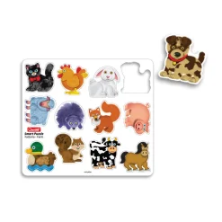 QUERCETTI Magnetisk puslespil: Bondegård- Magnetlegesæt