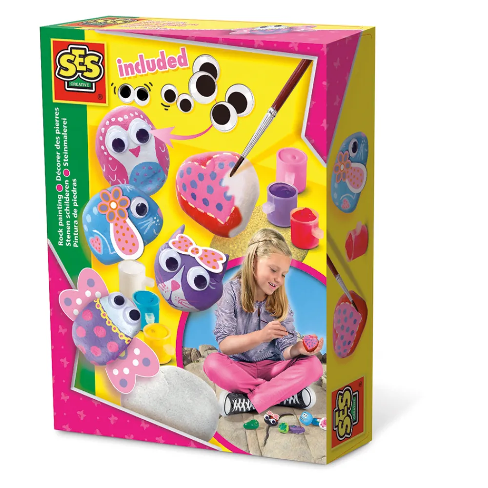 Ses Creative Mal på sten- Kreasæt