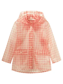 Lil' Atelier Mamio løs regnjakke - PEACH WHIP- Regntøj