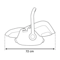 Thule Maple - Black- Autostole 40-87 Cm (0-15 Mdr.)