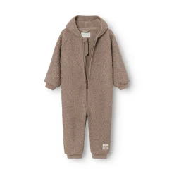 MINI A TURE Matadel Teddyfleece Heldragt - Grey brown- Køredragter