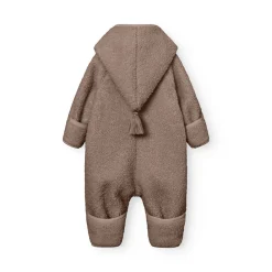 MINI A TURE Matadel Teddyfleece Heldragt - Grey brown- Køredragter