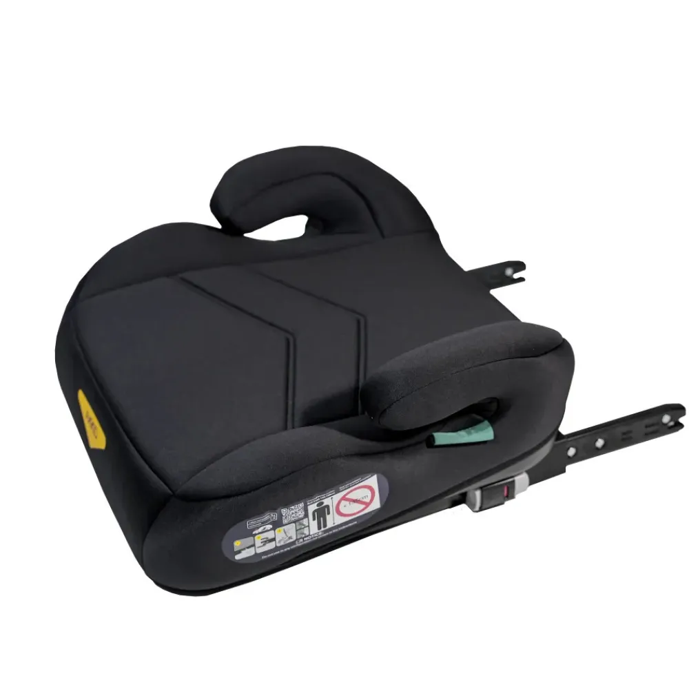 AXKID Mate 2 ISOFIX - Shell Black- Autostole 100-150 Cm (4-12 År)