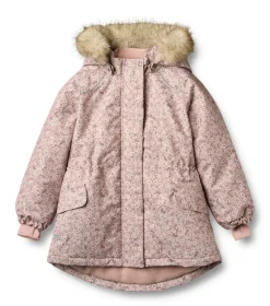 Wheat Mathilde Jakke - Rose dust flowers- Vinterjakker & Bukser