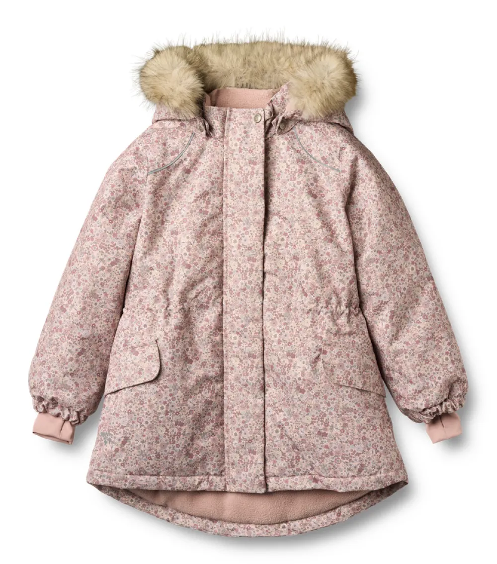 Wheat Mathilde Jakke - Rose dust flowers- Vinterjakker & Bukser