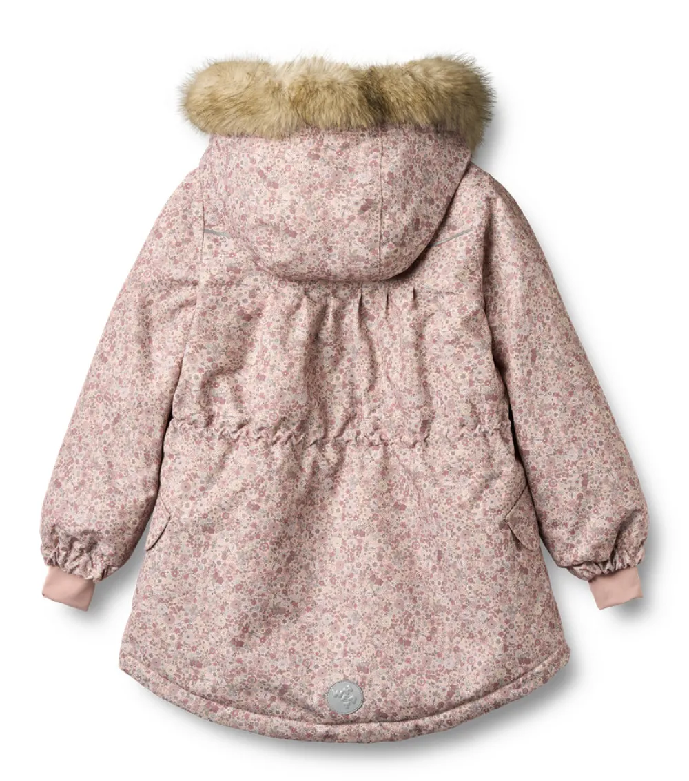 Wheat Mathilde Jakke - Rose dust flowers- Vinterjakker & Bukser