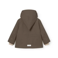 MINI A TURE Matwang Fleeceforet Vinterjakke - Tarmac green- Vinterjakker & Bukser