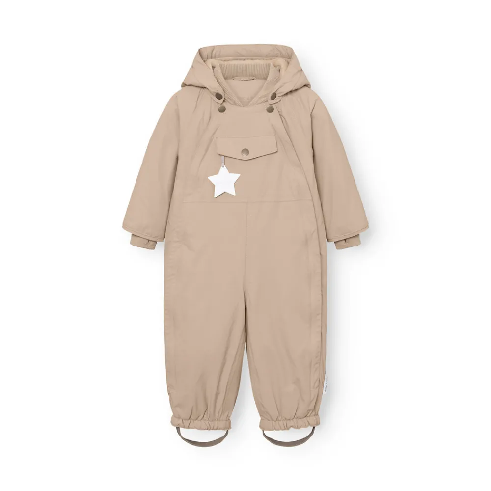 MINI A TURE Matwisti Fleeceforet Flyverdragt - Savannah tan- Flyverdragter