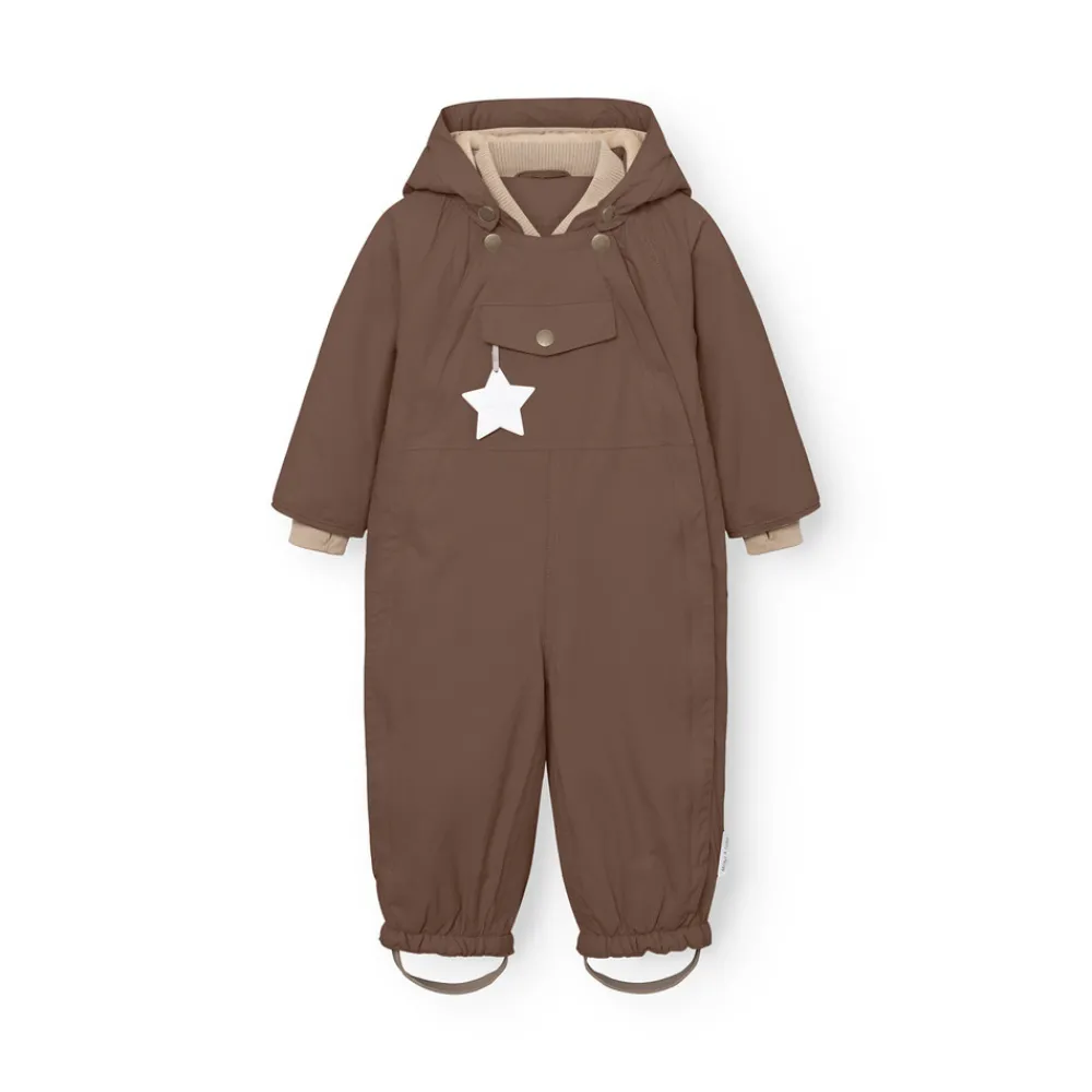 MINI A TURE Matwisti Fleeceforet Flyverdragt - Chestnut brown- Flyverdragter