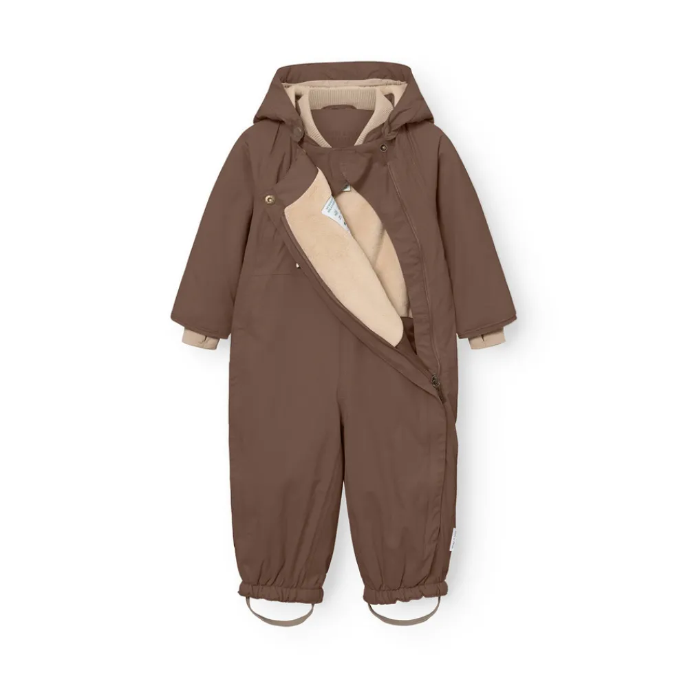 MINI A TURE Matwisti Fleeceforet Flyverdragt - Chestnut brown- Flyverdragter