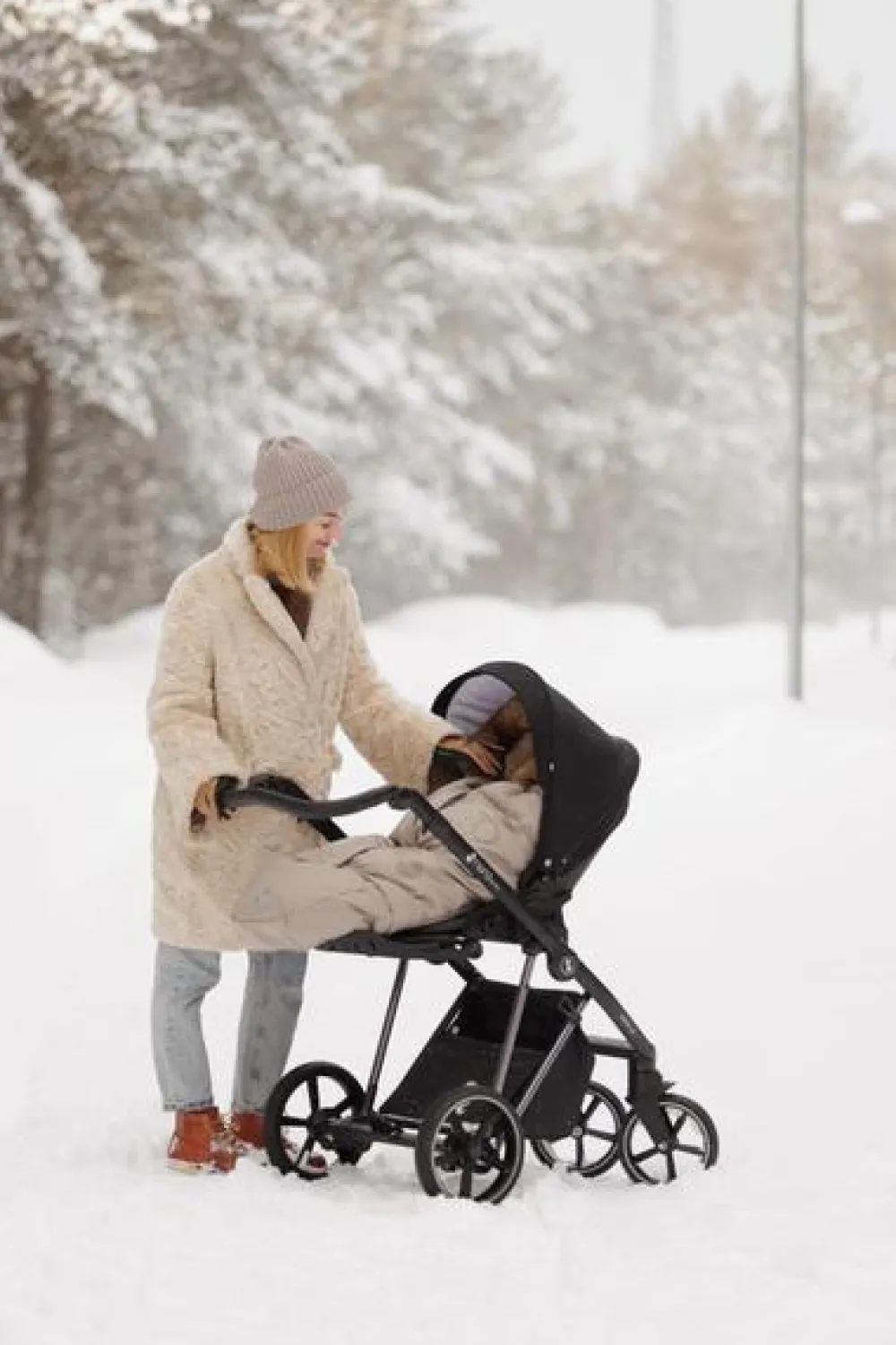 NORDBABY Max kørepose - nutria- Køreposer