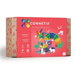CONNETIX Mega Pack - magnetsæt 212 dele - rainbow- Magnetlegesæt