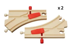 Brio Mekanisk skiftespor - FSC®- Togbaner & Tog