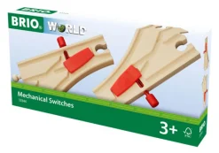 Brio Mekanisk skiftespor - FSC®- Togbaner & Tog