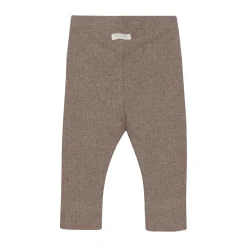 Fixoni Melange Rib Leggings - 2813- Leggings