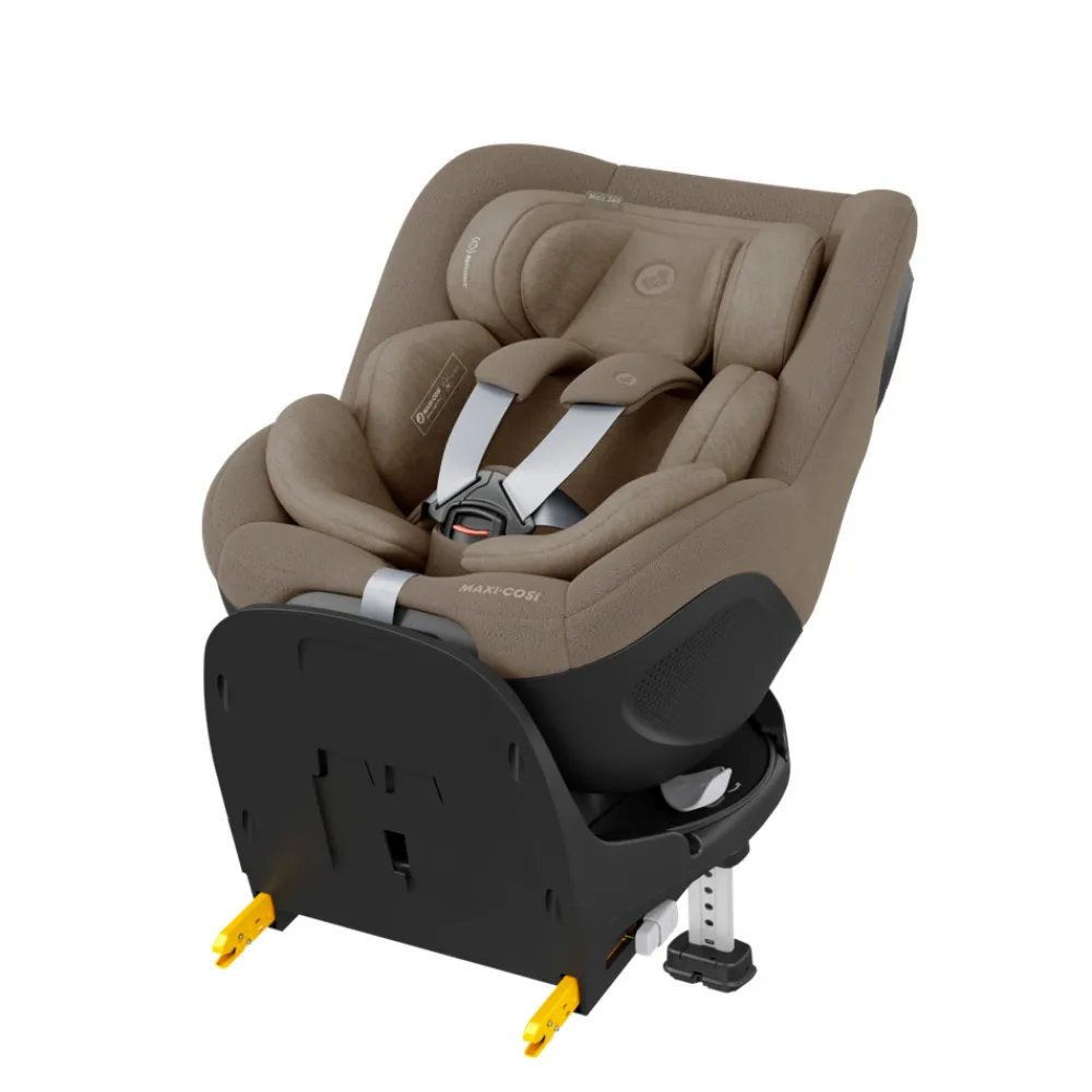 Maxi-Cosi Mica 360 Pro - authentic truffle- Autostole Med Integreret Baser|Autostole 40-125 Cm (0-6 År)