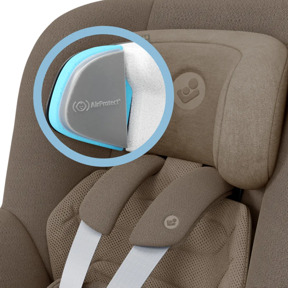 Maxi-Cosi Mica 360 Pro - authentic truffle- Autostole Med Integreret Baser|Autostole 40-125 Cm (0-6 År)