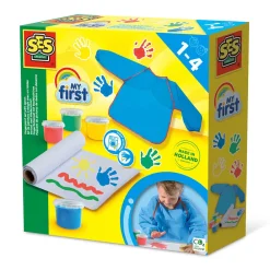 Ses Creative Min første - Fingermaling med forklæde- Kreasæt