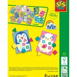 Ses Creative Min første - Klistermærkemosaik- Kreasæt