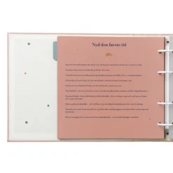 Specialday Mine første år - Minder Og Gemmer - creme- Barnets Bog