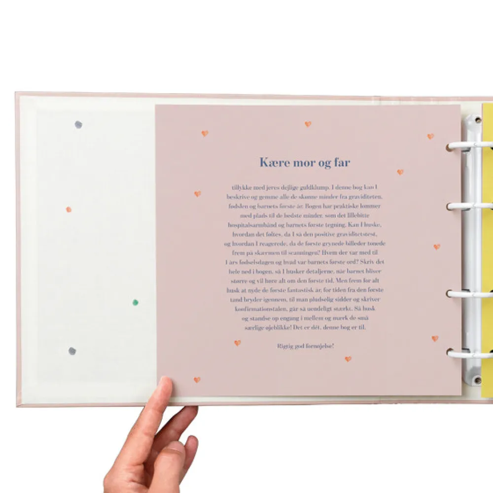 Specialday Mine første år - Minder Og Gemmer - Blå- Barnets Bog