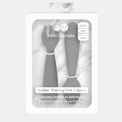 EZPZ Mini bestiksæt - grå- Bestik
