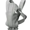 BabyBjörn Mini bæresele 3D Jersey - Lysegrå- Bæreseler & Vikler