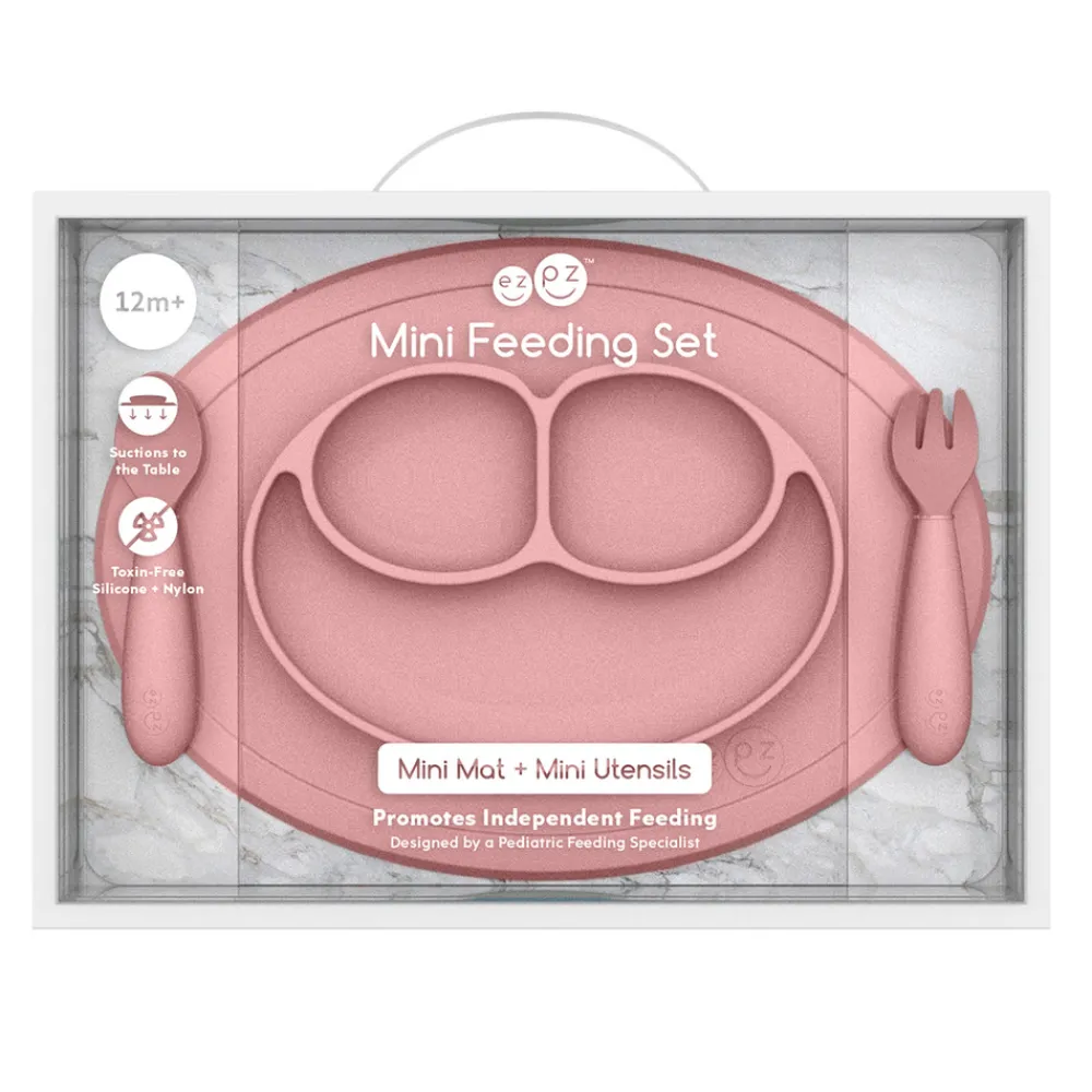 EZPZ Mini Foods Sæt - støvet rosa- Service