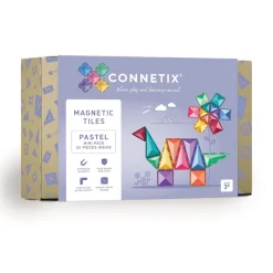 CONNETIX Mini Pack - magnetsæt 32 dele - pastel- Magnetlegesæt