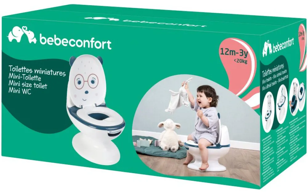 Bebeconfort Mini size toilet bear blue- Potter, Toiletsæder & Skamler