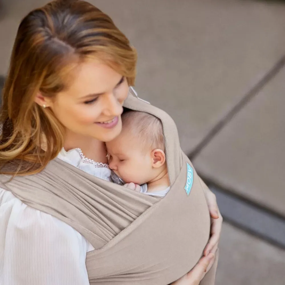 Moby strækvikle - taupe- Bæreseler & Vikler