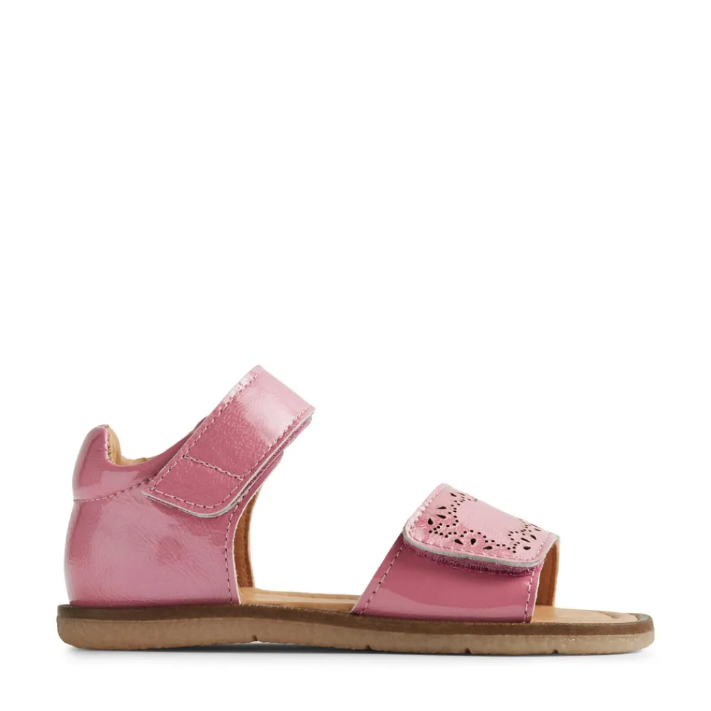 Wheat Molli lak sandal - pink- Sandaler Med Åben Tå