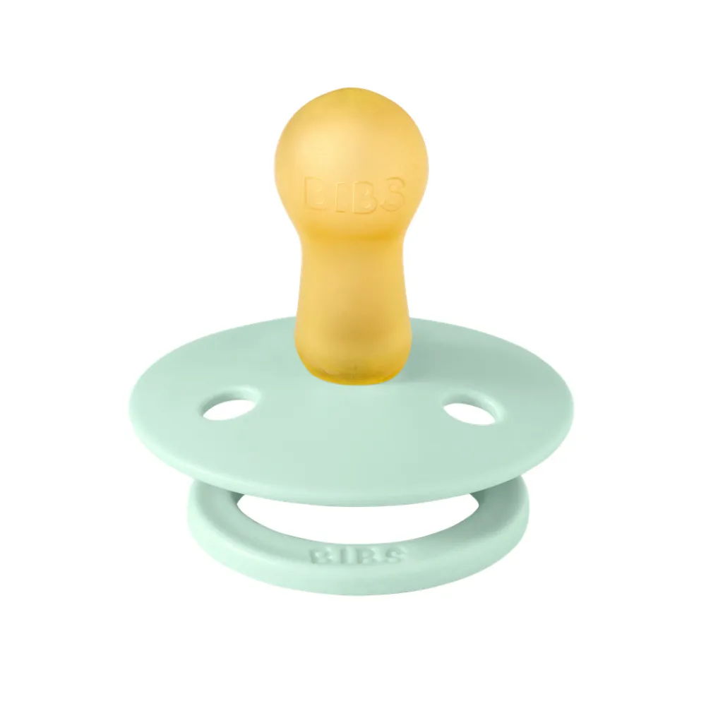 BIBS Moomin Colour Sut 2pk Latex Str 2 - Mint- Sutter