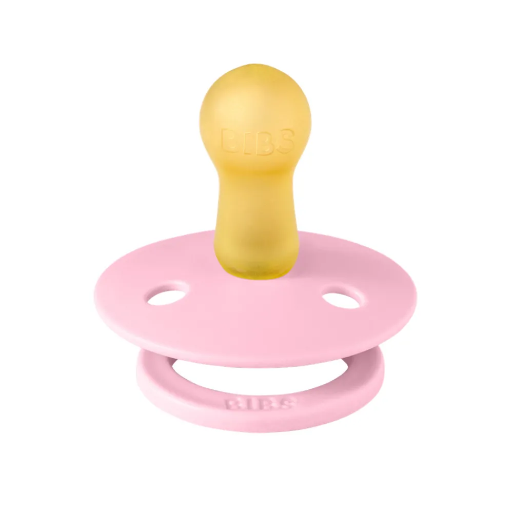 BIBS Moomins Colour Sut 2pk Latex Str 2 - Baby Pink- Sutter