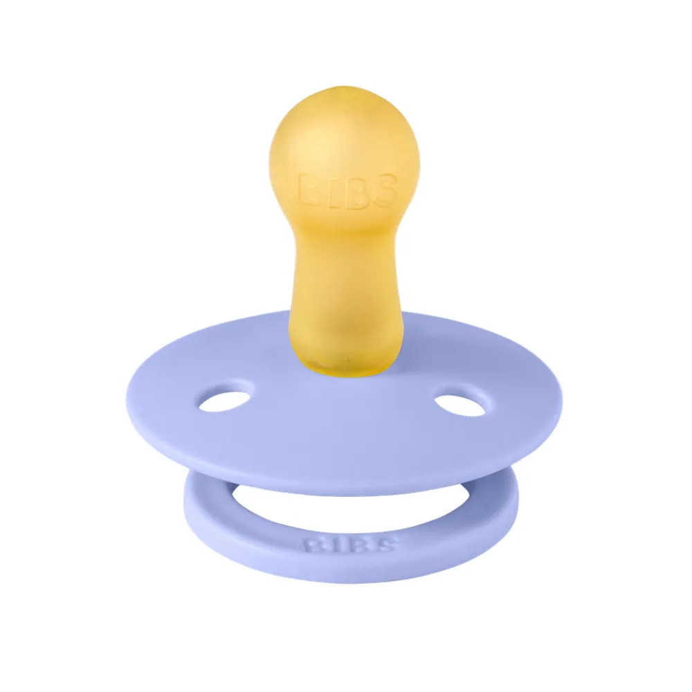 BIBS Moomins Colour Sut 2pk Latex Str 2 - Baby Pink- Sutter