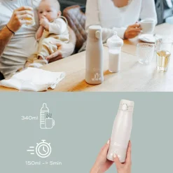 Babymoov Moov & Feed trådløs flaskevarmer- Tilberedning & Rengøring