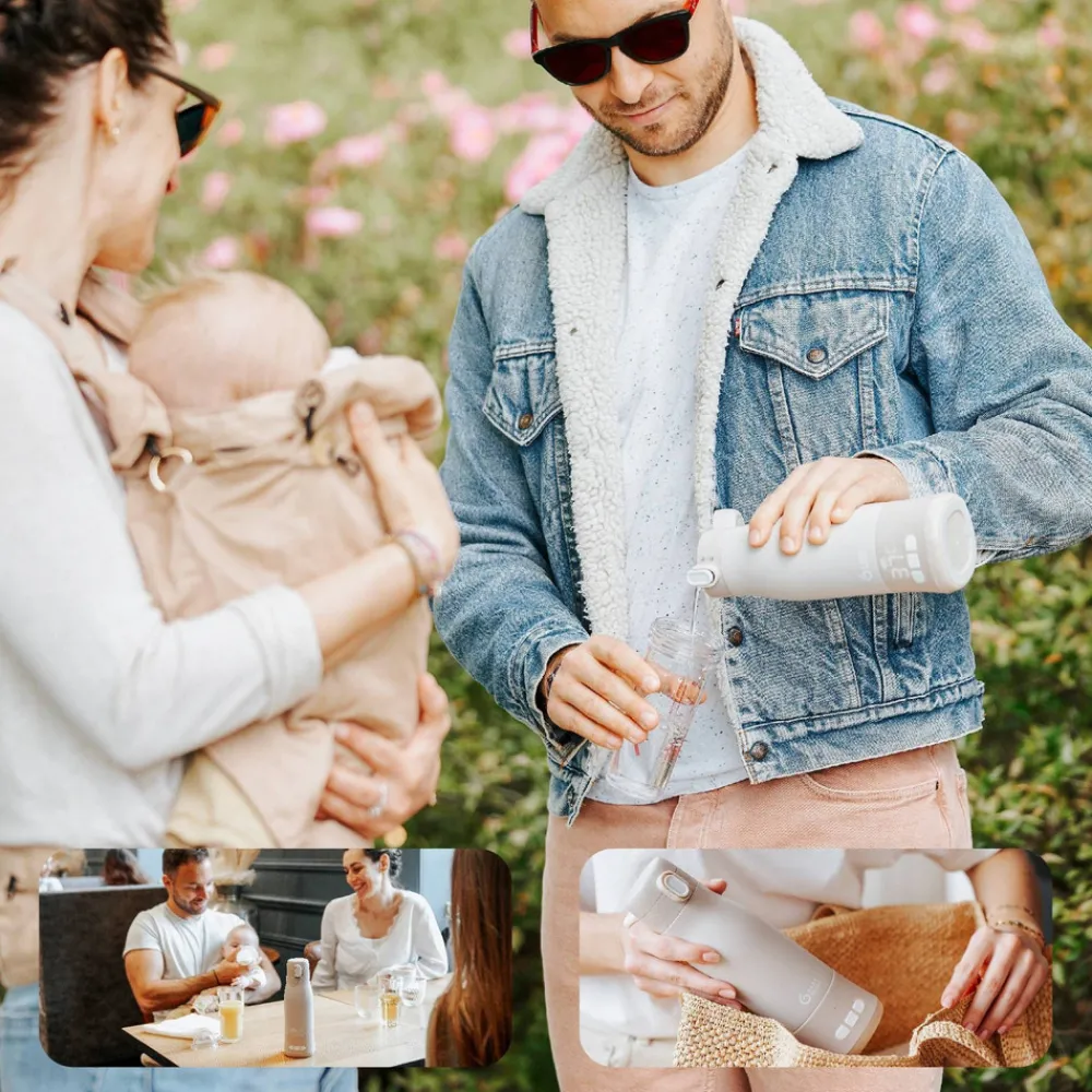 Babymoov Moov & Feed trådløs flaskevarmer- Tilberedning & Rengøring