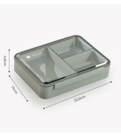 Nuvita Moovo madkasse - 950ml English Rose- Madkasser & Drikkedunke