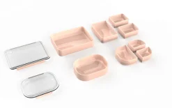 Nuvita Moovo madkasse - 490ml English Rose- Madkasser & Drikkedunke