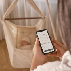 Moonboon Motor Connect, Hvid creme-Børn Slyngevugger