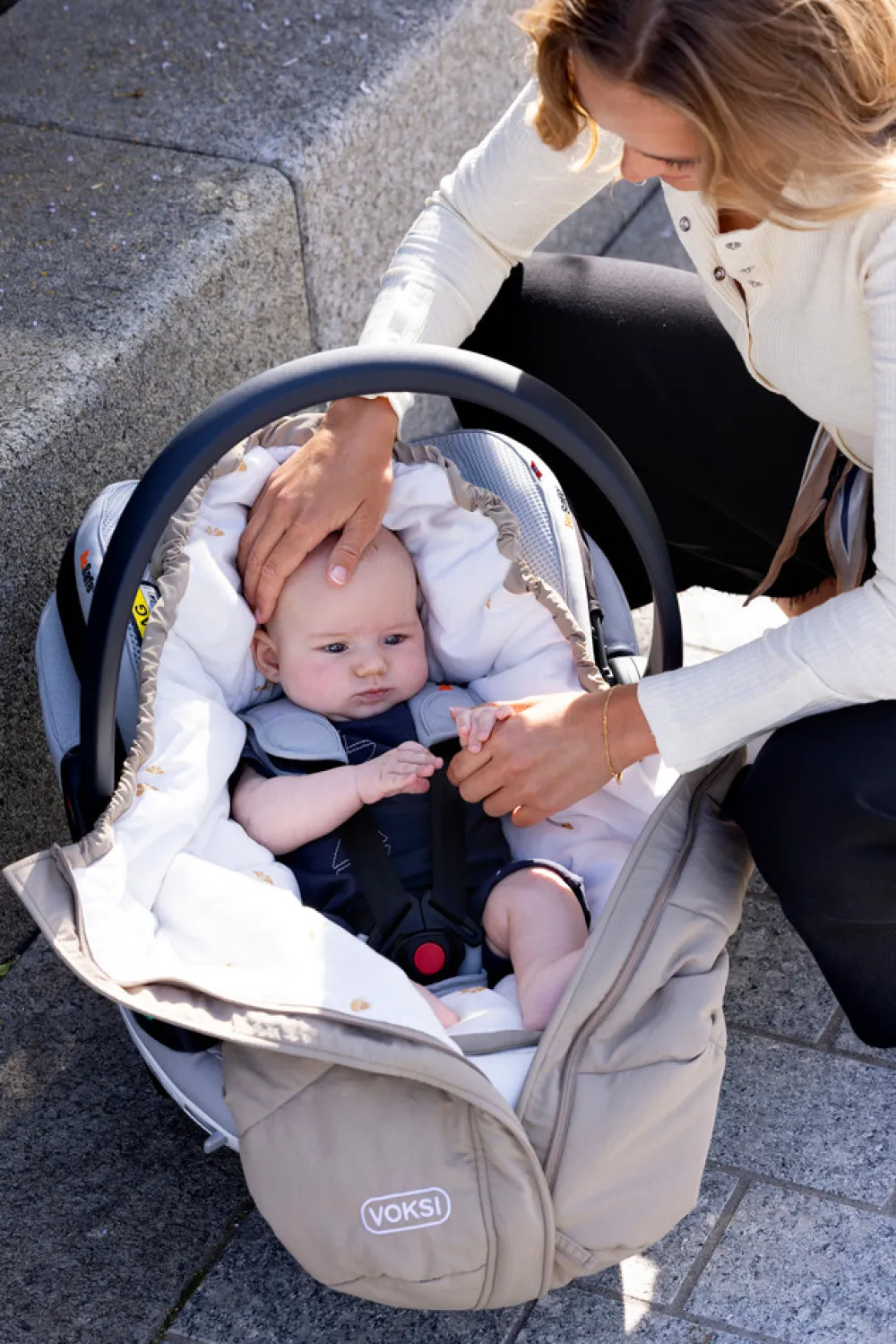 Voksi Move Light - Dark Sand Wings- Køreposer