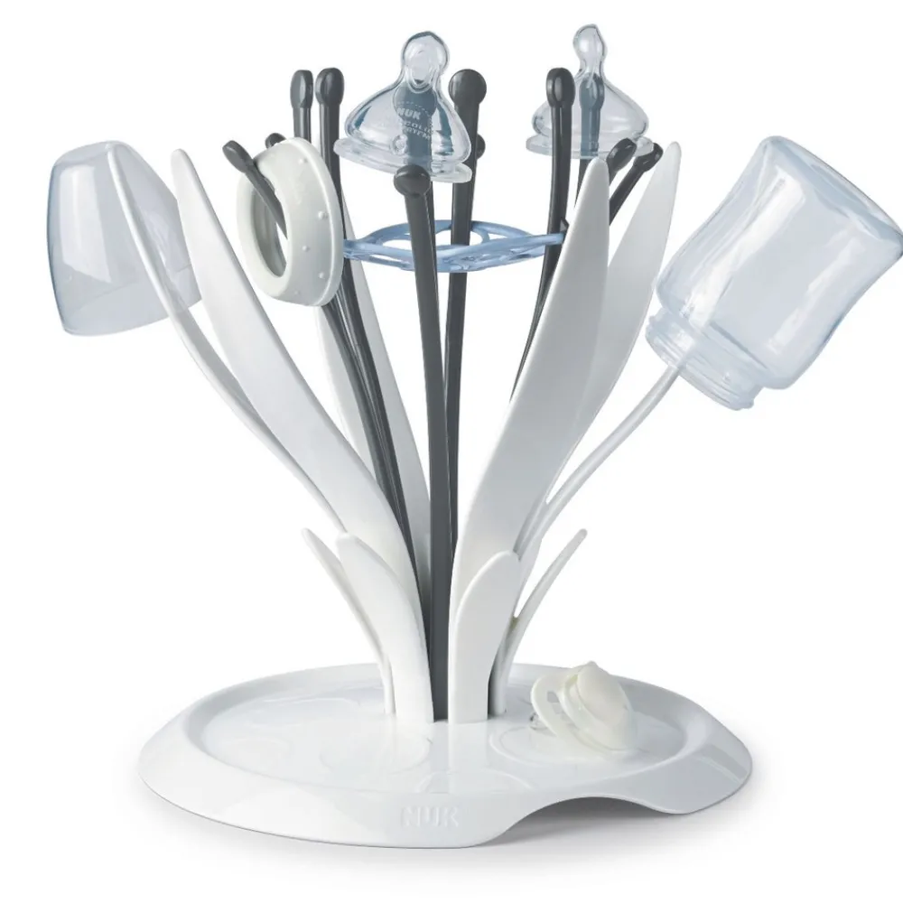 NUK Multi Dry Bottle Rack- Tilberedning & Rengøring